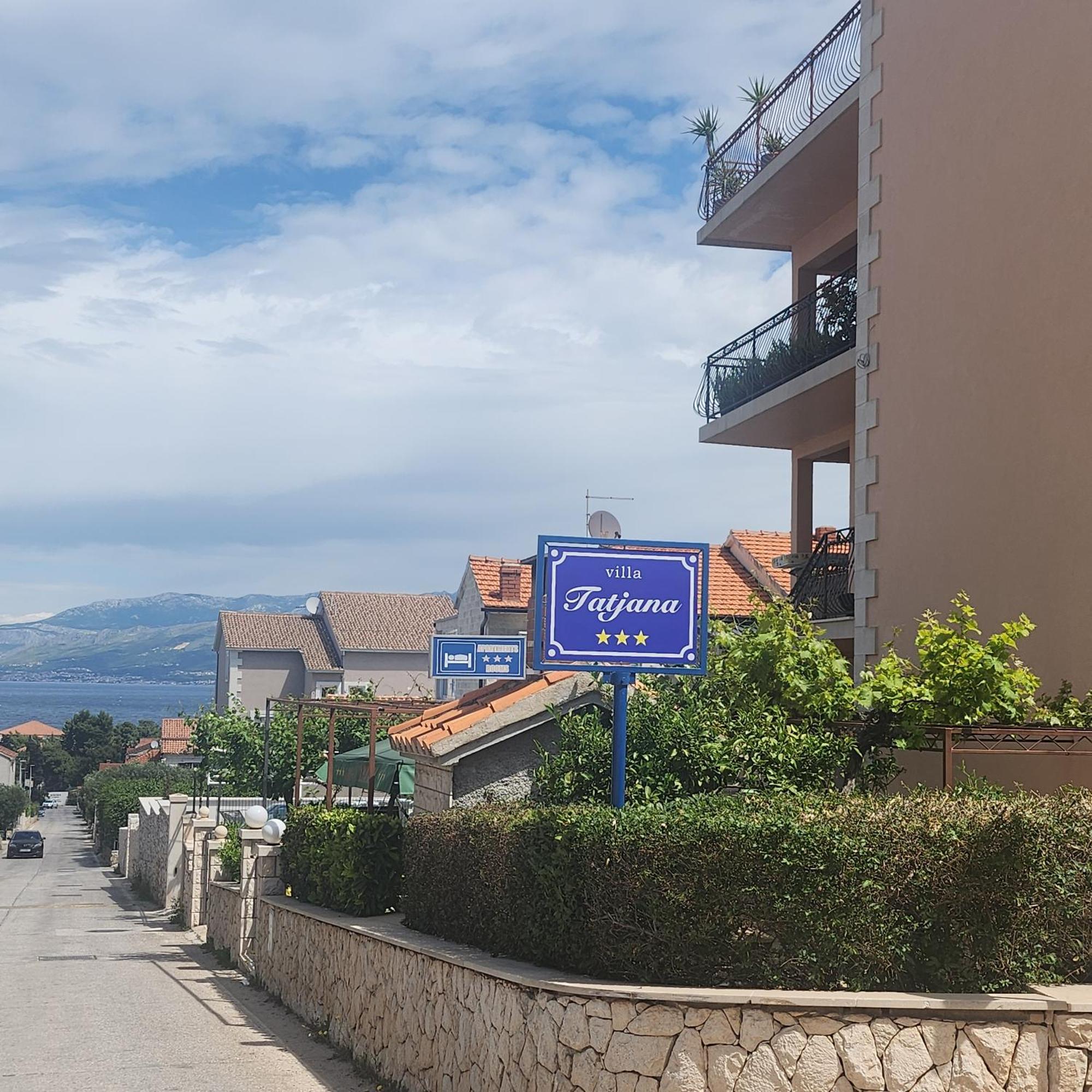 Rooms & Studio Villa Tatjana Supetar Exterior photo